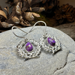 Celtic Victory Wreath Earrings