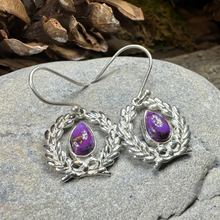 Load image into Gallery viewer, Celtic Victory Wreath Earrings
