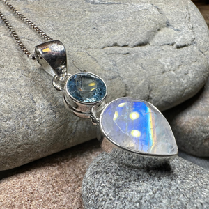 Celtic Morning Moonstone Necklace