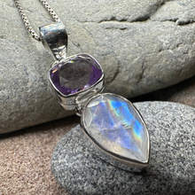 Load image into Gallery viewer, Celtic Morning Moonstone Necklace
