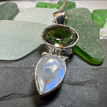 Load image into Gallery viewer, Celtic Morning Moonstone Necklace
