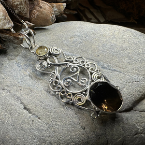 Rhyanna Celtic Spiral Necklace