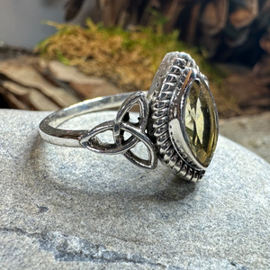 Yasmin Celtic Trinity Knot Ring