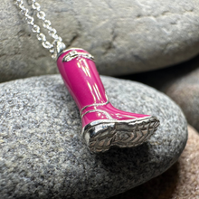 Load image into Gallery viewer, Rainy Day Wellies Boot Necklace
