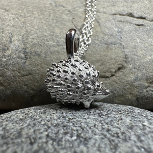 Realistic Hedgehog Necklace