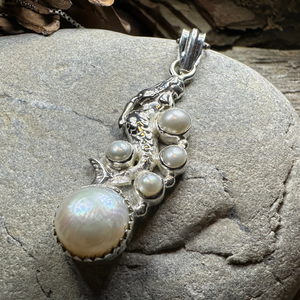 Marica Pearl Mermaid Necklace