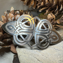 Load image into Gallery viewer, Celtic Honesty Knot Hair Clip
