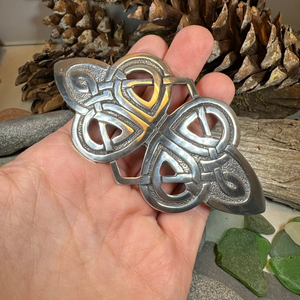 Celtic Honesty Knot Hair Clip