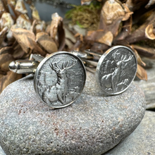 Load image into Gallery viewer, Garscadden Stag Cuff Links
