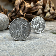 Load image into Gallery viewer, Garscadden Stag Cuff Links
