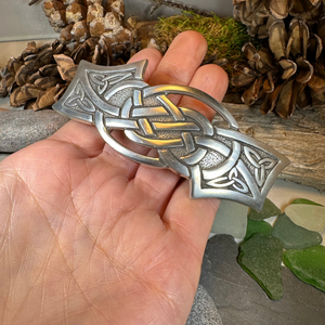 Celtic Wisdom Knot Hair Clip