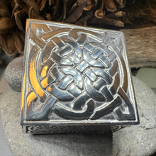 Load image into Gallery viewer, Square Celtic Trinket Box
