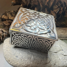 Load image into Gallery viewer, Square Celtic Trinket Box
