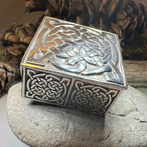 Square Celtic Trinket Box