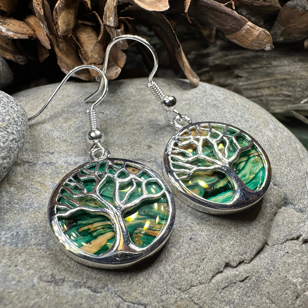 Heathergems Tree of Life Earrings