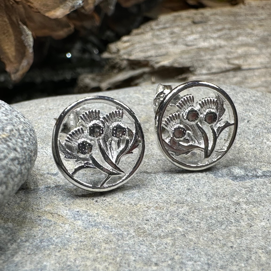 Dolina Thistle Stud Earrings