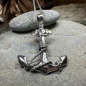 Harbor Bound Anchor Necklace