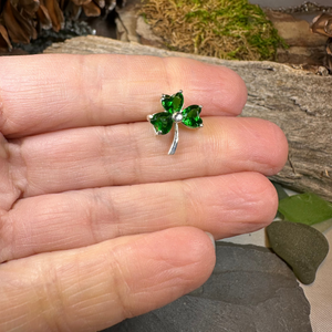 Irish Forever Shamrock Lapel Pin