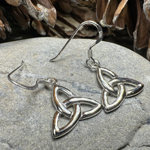 Load image into Gallery viewer, Kelly Trinity Knot Earrings
