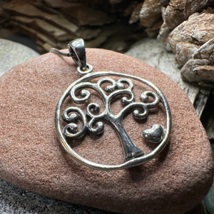 Heart Tree of Life Necklace