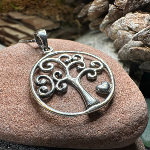 Heart Tree of Life Necklace