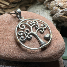 Load image into Gallery viewer, Heart Tree of Life Necklace
