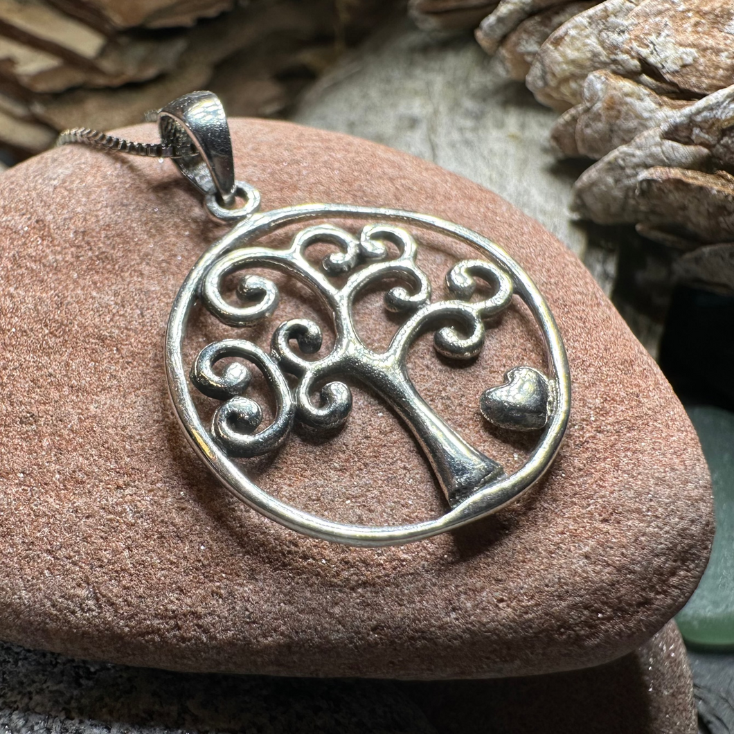 Heart Tree of Life Necklace