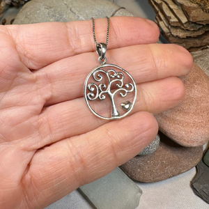 Heart Tree of Life Necklace