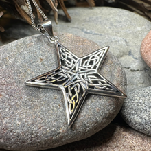 Load image into Gallery viewer, Constella Celtic Star Necklace
