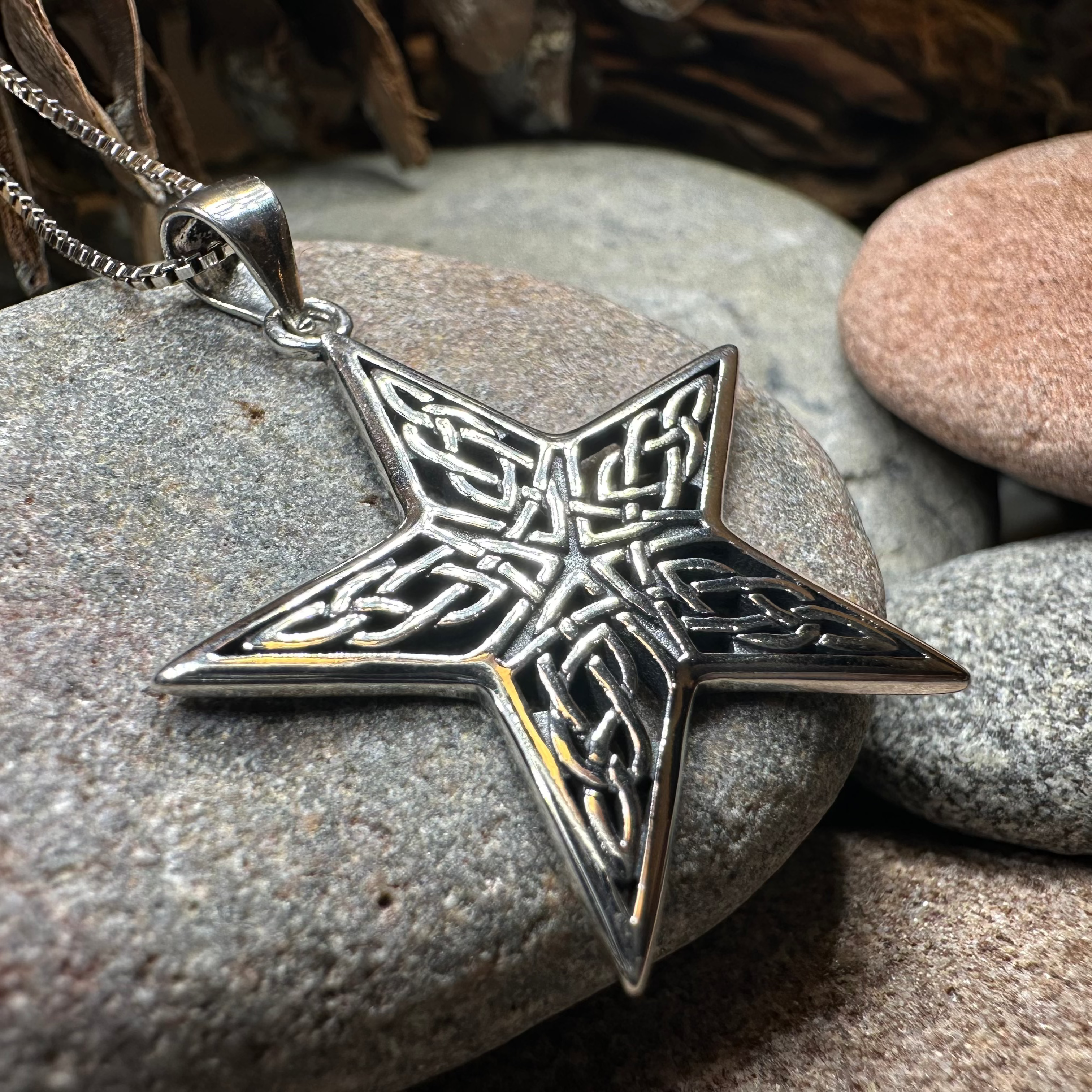 Constella Celtic Star Necklace