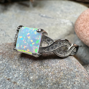 Highland Lass Celtic Opal Ring