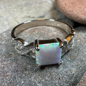 Highland Lass Celtic Opal Ring