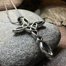 Load image into Gallery viewer, Pure Love Celtic Cross Necklace
