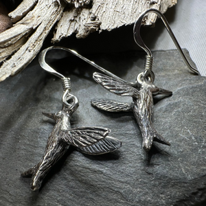 Realistic Hummingbird Earrings