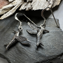 Load image into Gallery viewer, Realistic Hummingbird Earrings
