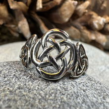 Load image into Gallery viewer, Asha Celtic Dara Knot Ring
