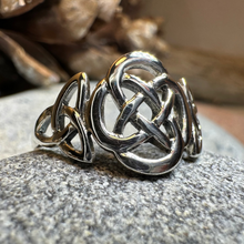 Load image into Gallery viewer, Asha Celtic Dara Knot Ring
