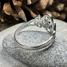 Load image into Gallery viewer, Asha Celtic Dara Knot Ring
