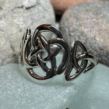 Load image into Gallery viewer, Asha Celtic Dara Knot Ring
