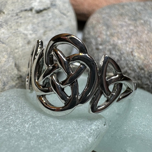 Asha Celtic Dara Knot Ring