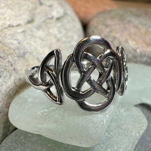 Asha Celtic Dara Knot Ring