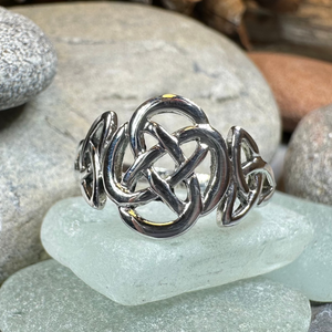 Asha Celtic Dara Knot Ring