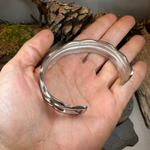 Load image into Gallery viewer, Cruth Celtic Pewter Cuff Bracelet
