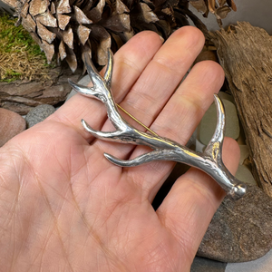 Damh Antler Kilt Pin