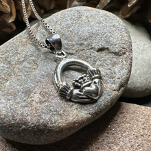 Load image into Gallery viewer, Petite Claddagh Necklace
