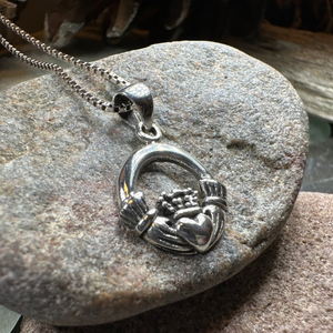 Petite Claddagh Necklace