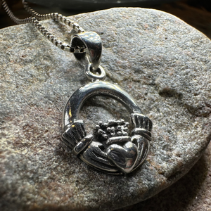 Petite Claddagh Necklace