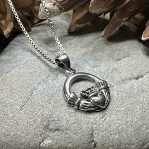 Petite Claddagh Necklace