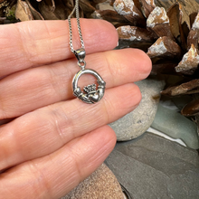 Load image into Gallery viewer, Petite Claddagh Necklace
