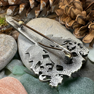 Rampant Lion Sword Kilt Pin